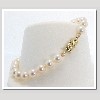 White Akoya Pearl  Bracelets