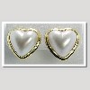 Mabe Pearl Earrings, Blister Pearl Earrings