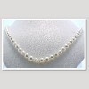 Graduated Size Pearl Necklaces 